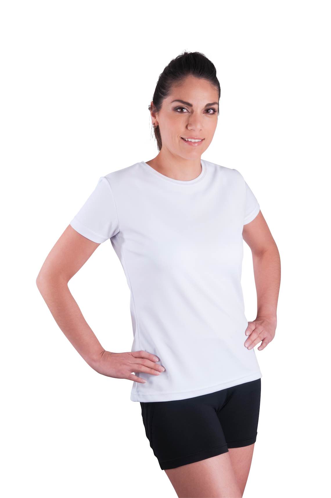 Playera de Cuello Redondo para Dama ULTRA-DRY 100% Poliéster 117D