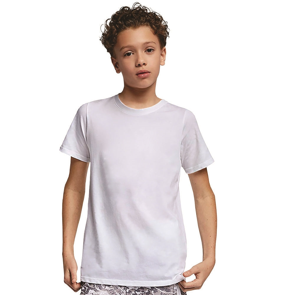 Playera de Cuello Redondo para Niño ULTRA-DRY 100% Poliéster 117N