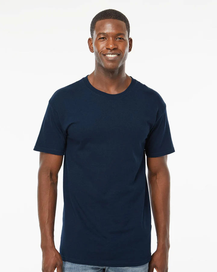 Playera de Cuello Redondo M&O 100% Algodón #4800 (Colores Básicos)