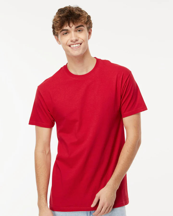 Playera de Cuello Redondo M&O 100% Algodón #4800 (Colores Básicos)