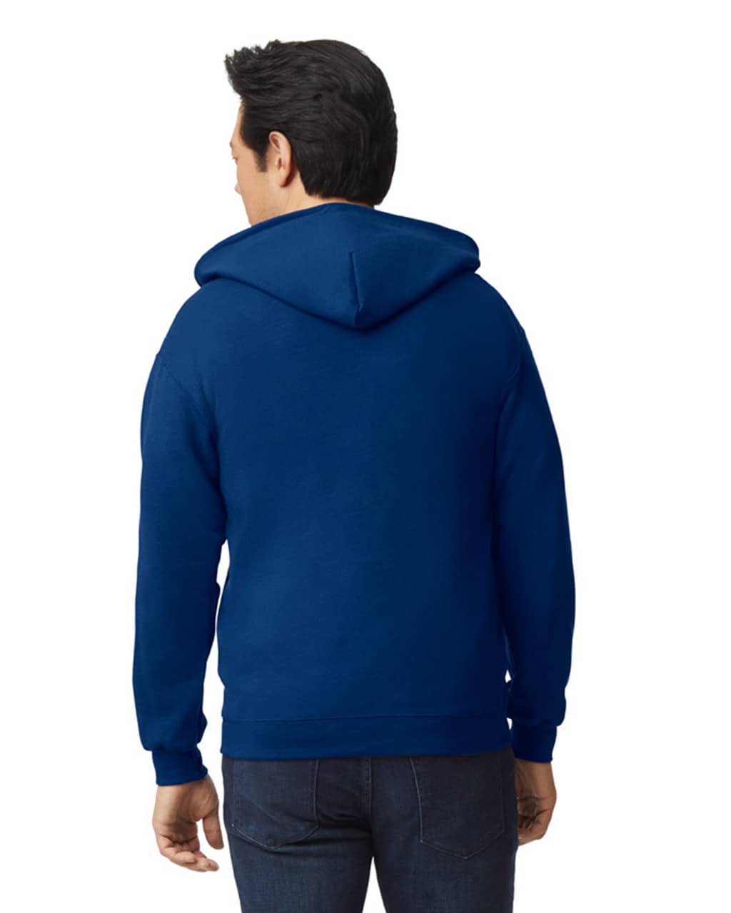 Sudadera con Capucha y Zíper GILDAN 50% Algodón 50% Poliéster 18600