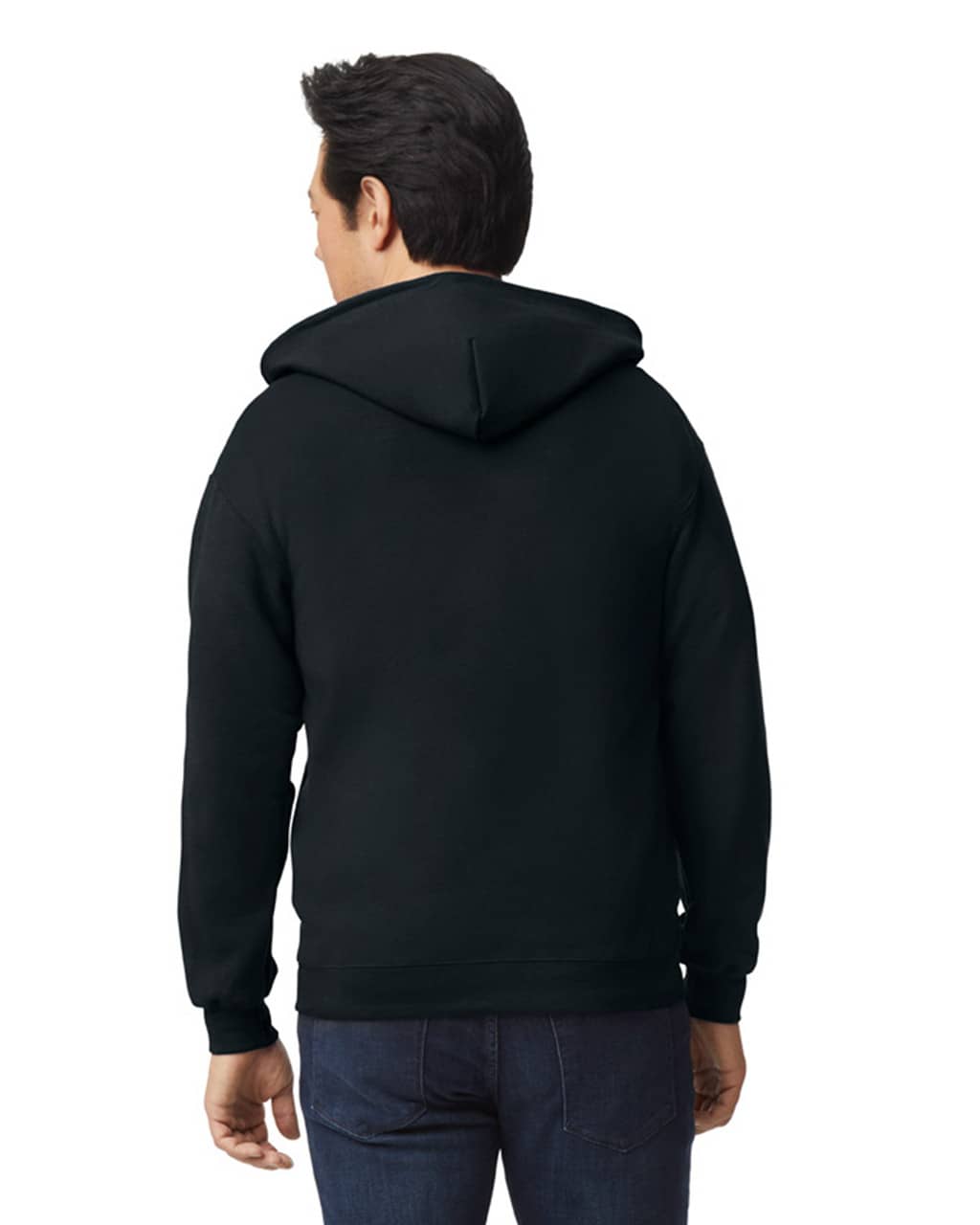 Sudadera con Capucha y Zíper GILDAN 50% Algodón 50% Poliéster 18600