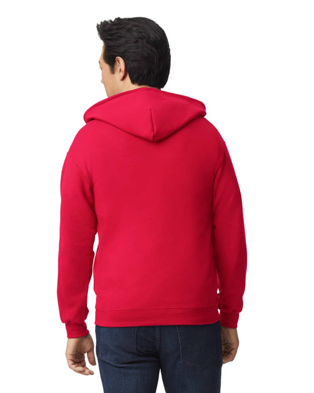 Sudadera con Capucha y Zíper GILDAN 50% Algodón 50% Poliéster 18600