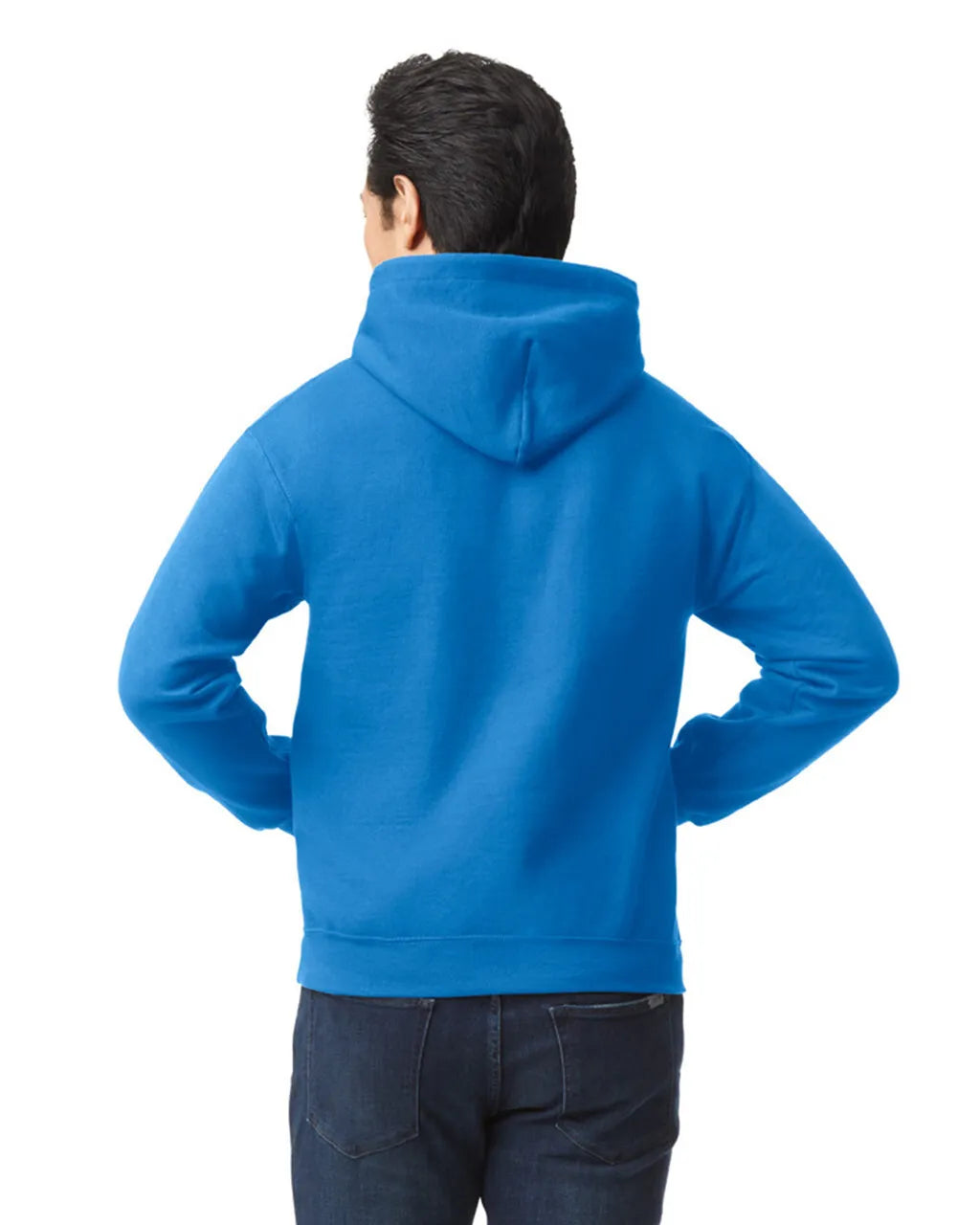 Sudadera con Capucha y Bolsa Cangurera GILDAN 50% Algodón 50% Poliéster 18500