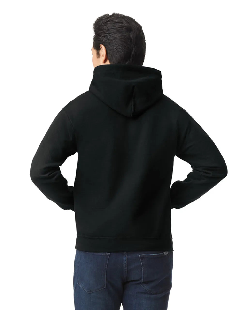 Sudadera con Capucha y Bolsa Cangurera GILDAN 50% Algodón 50% Poliéster 18500