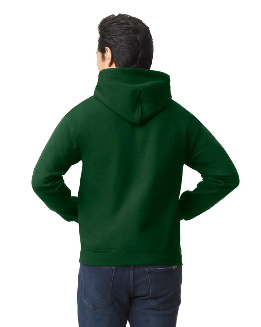 Sudadera con Capucha y Bolsa Cangurera GILDAN 50% Algodón 50% Poliéster 18500