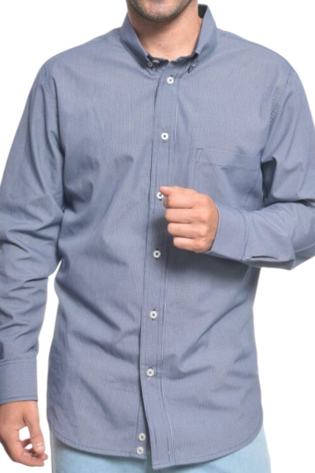 Camisa Turín para Caballero PREZENZA - 24% Poliéster / 76% Algodón  # TCAMTURI
