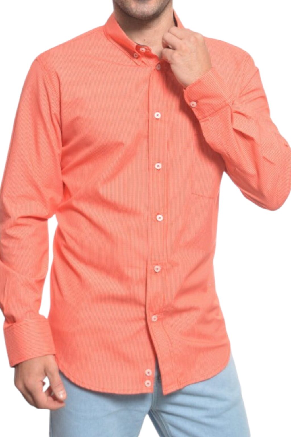 Camisa Turín para Caballero PREZENZA - 24% Poliéster / 76% Algodón  # TCAMTURI